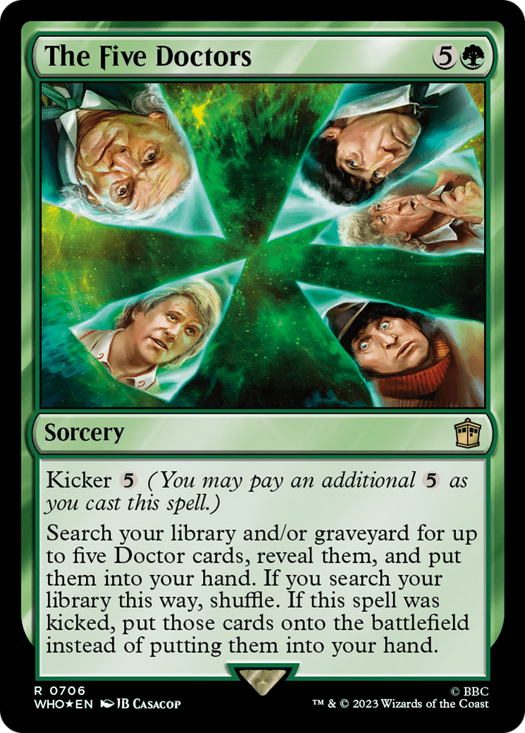 The Five Doctors (Surge Foil) [Doctor Who] | Good Games North
