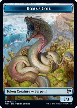 Komas Coil Token 7 (Kaldheim)  | Good Games North