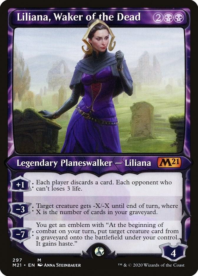 Liliana Waker of the Dead Showcase (Core Set 2021)  | Good Games North