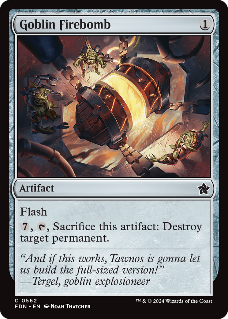 Goblin Firebomb [Foundations] | Good Games North