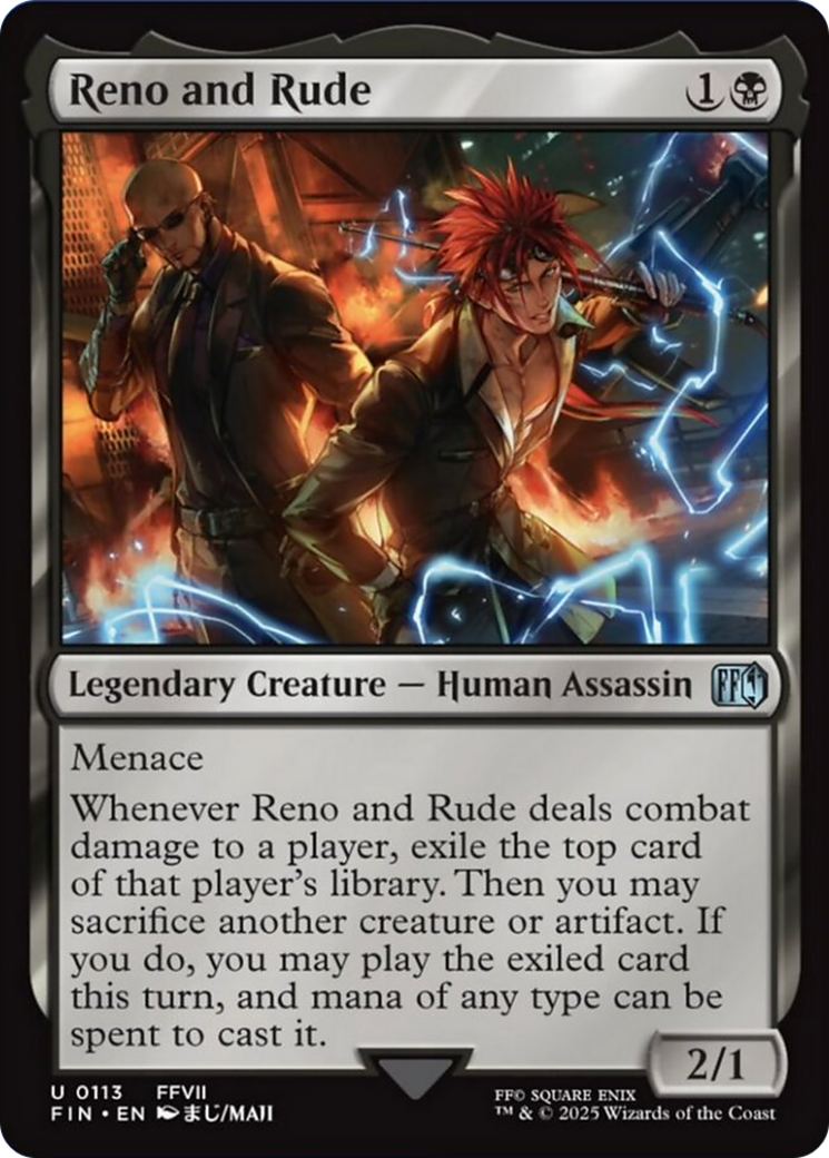 Reno and Rude [FINAL FANTASY] | Good Games North
