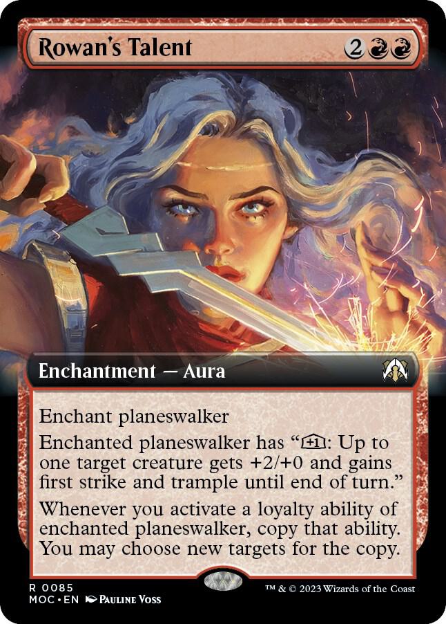 Rowans Talent Extended Art (Commander: March of the Machine)  | Good Games North