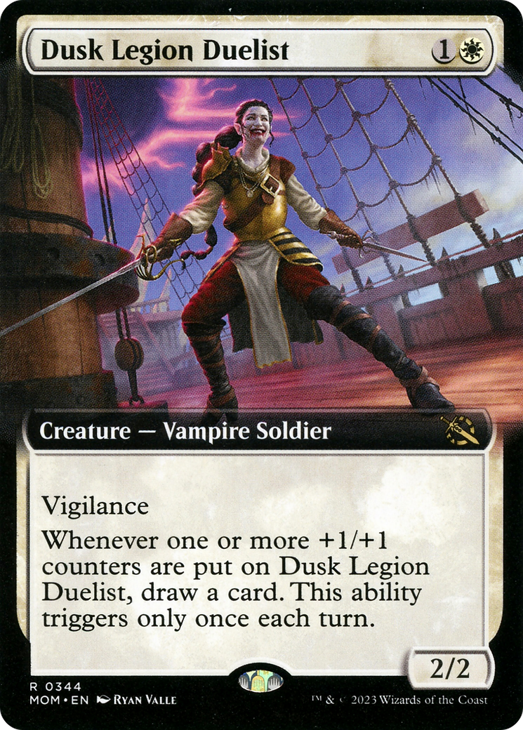 Dusk Legion Duelist (Extended Art) [March of the Machine] | Good Games North