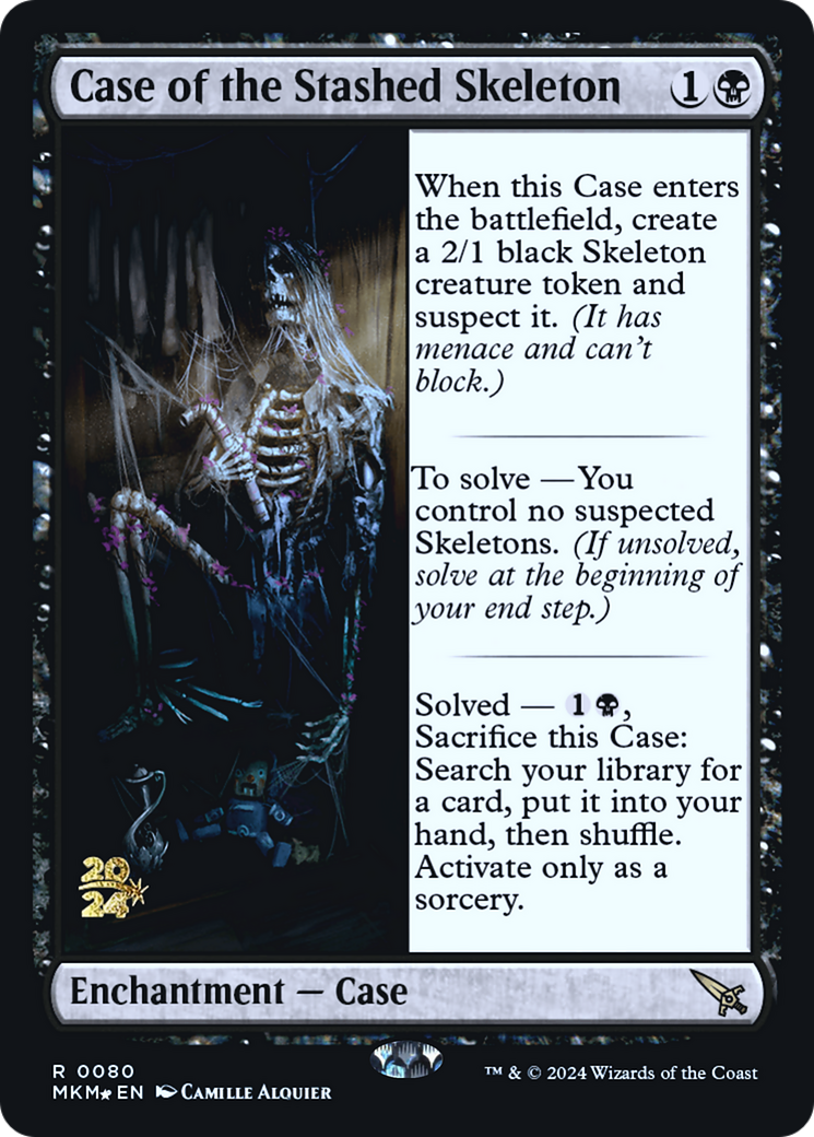 Case of the Stashed Skeleton [Murders at Karlov Manor Prerelease Promos] | Good Games North