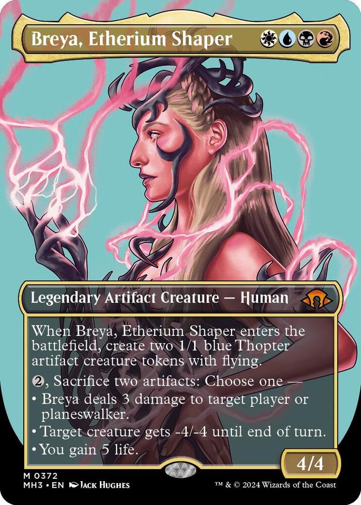 Breya, Etherium Shaper 372 (Modern Horizons 3)  - Borderless | Good Games North
