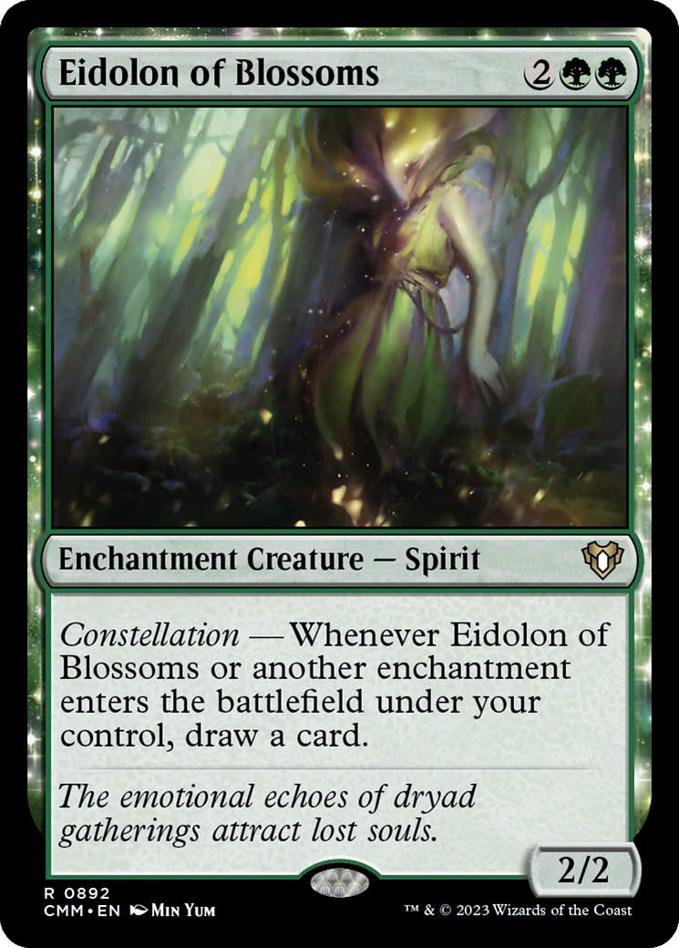 Eidolon of Blossoms [Commander Masters] | Good Games North