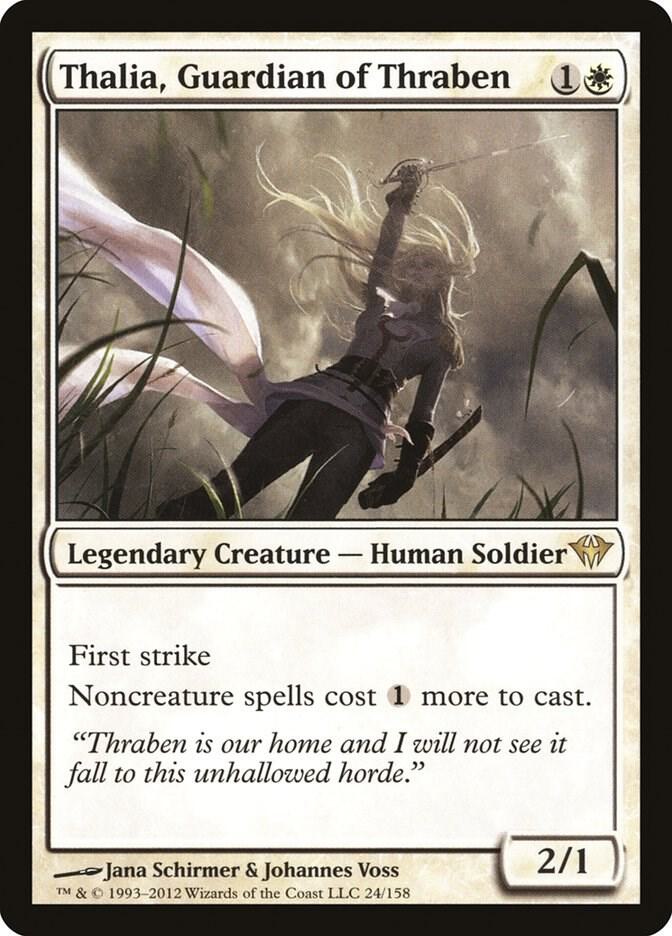 Thalia Guardian of Thraben 24 (Dark Ascension)  - Foil | Good Games North