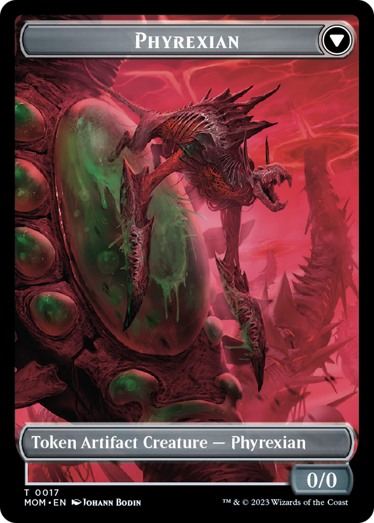 Incubator // Phyrexian (17) Double-Sided Token [March of the Machine Tokens] | Good Games North
