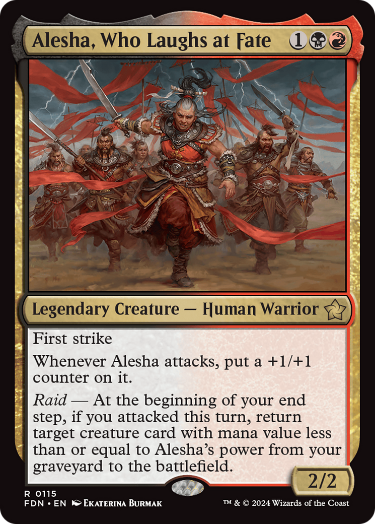 Alesha, Who Laughs at Fate [Foundations] | Good Games North