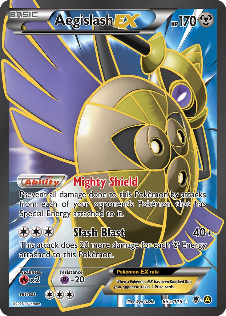 Aegislash EX (65a/119) [Alternate Art Promos] | Good Games North