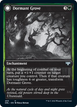 Dormant Grove // Gnarled Grovestrider [Innistrad: Double Feature] | Good Games North