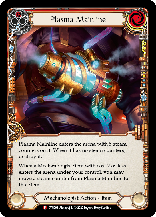 Plasma Mainline [DYN093] (Dynasty)  Rainbow Foil | Good Games North