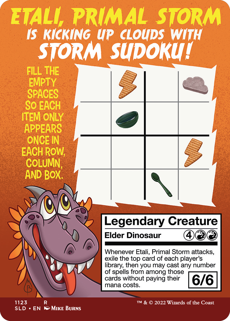 Etali, Primal Storm (Borderless) [Secret Lair Drop Series] | Good Games North
