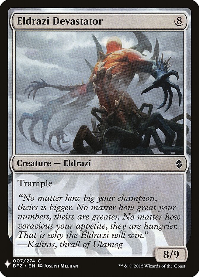 Eldrazi Devastator [Mystery Booster] | Good Games North
