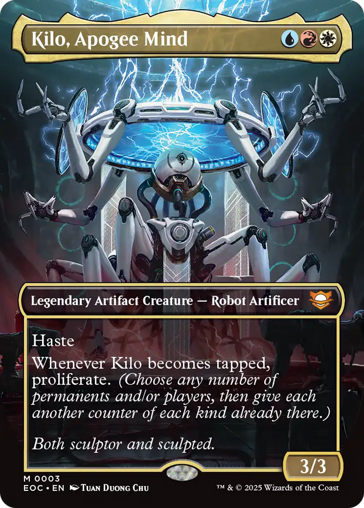 Kilo, Apogee Mind (Borderless) [Edge of Eternities Commander] | Good Games North