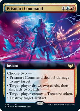 Prismari Command Extended Art (Strixhaven: School of Mages)  | Good Games North