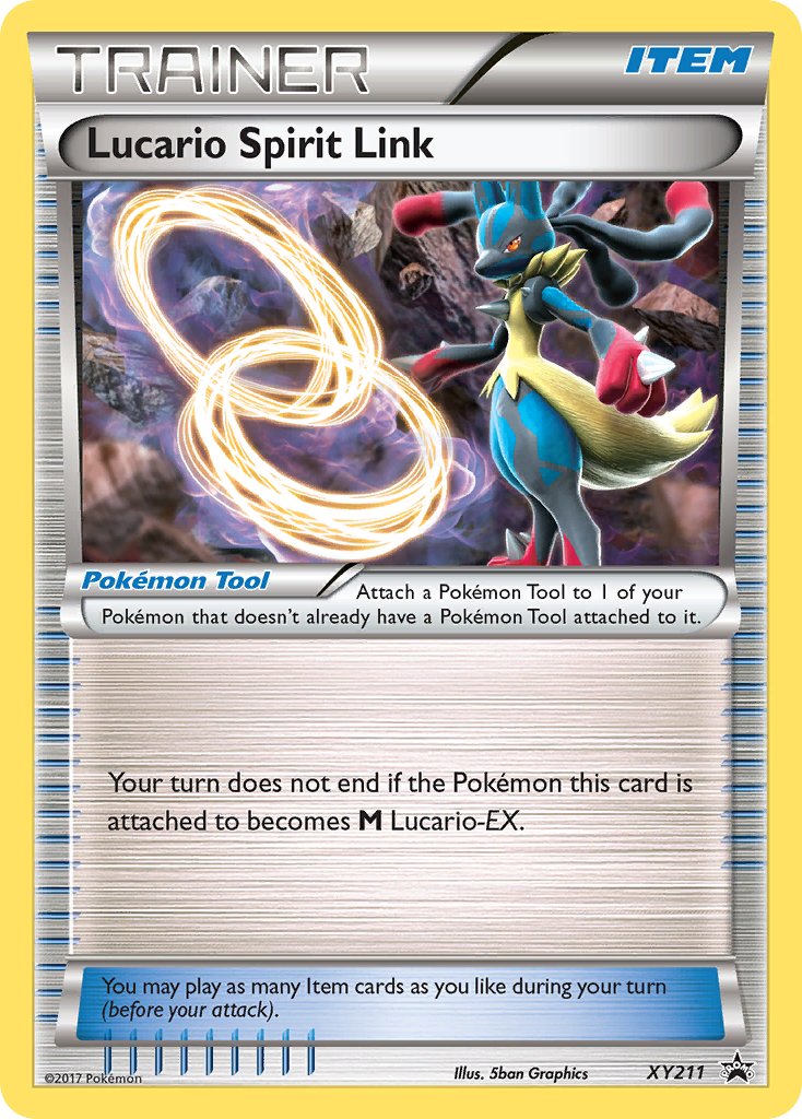 Lucario Spirit Link (XY211) [XY: Black Star Promos] | Good Games North