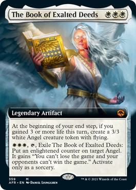 The Book of Exalted Deeds Extended Art 359 (Adventures in the Forgotten Realms)  | Good Games North