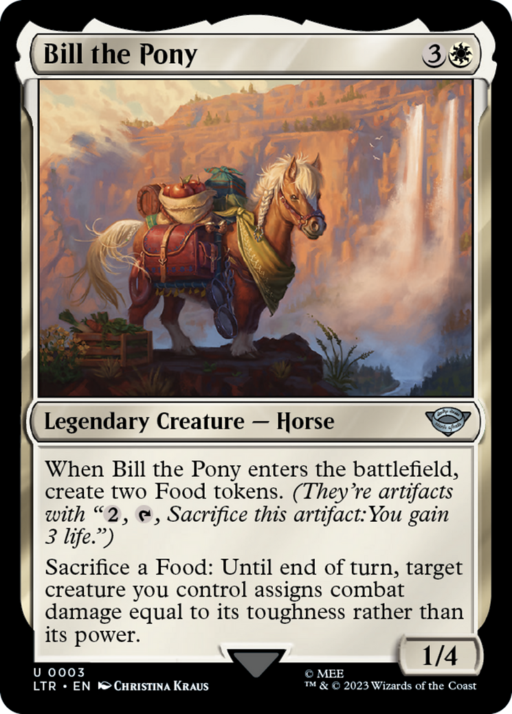 Bill the Pony [The Lord of the Rings: Tales of Middle-Earth] | Good Games North