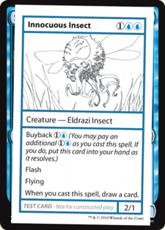 Innocuous Insect (2021 Edition) [Mystery Booster Playtest Cards] | Good Games North