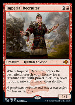Imperial Recruiter (Foil Etched) [Modern Horizons 2] | Good Games North