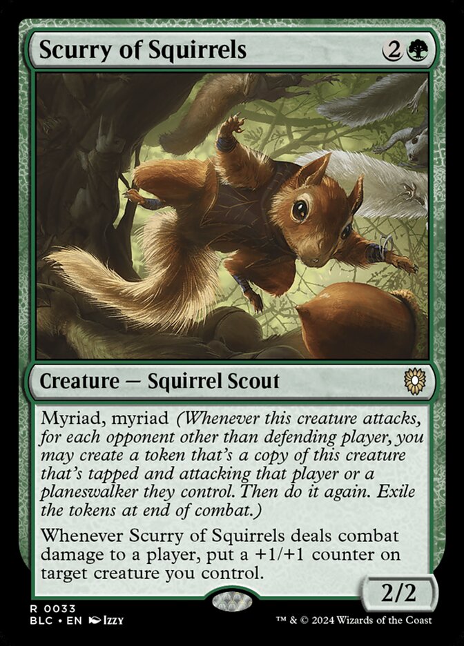 Scurry of Squirrels (Commander: Bloomburrow)  | Good Games North
