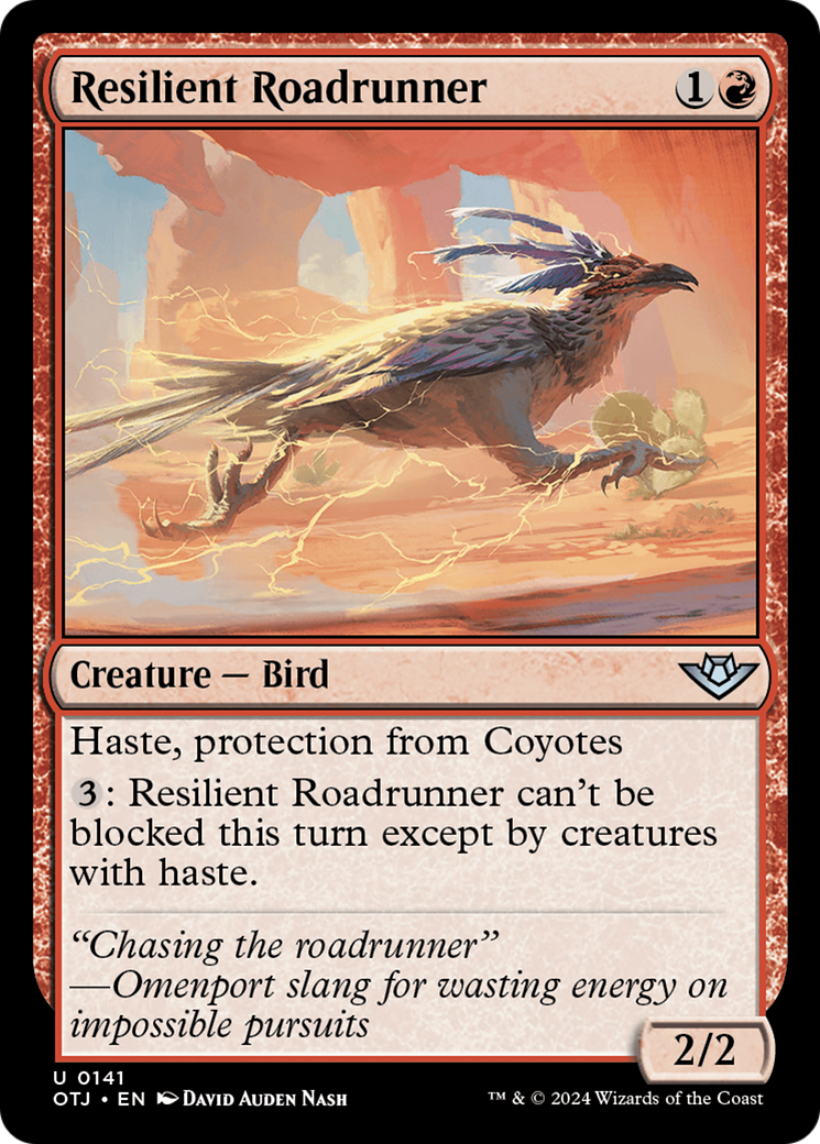 Resilient Roadrunner [Outlaws of Thunder Junction] | Good Games North