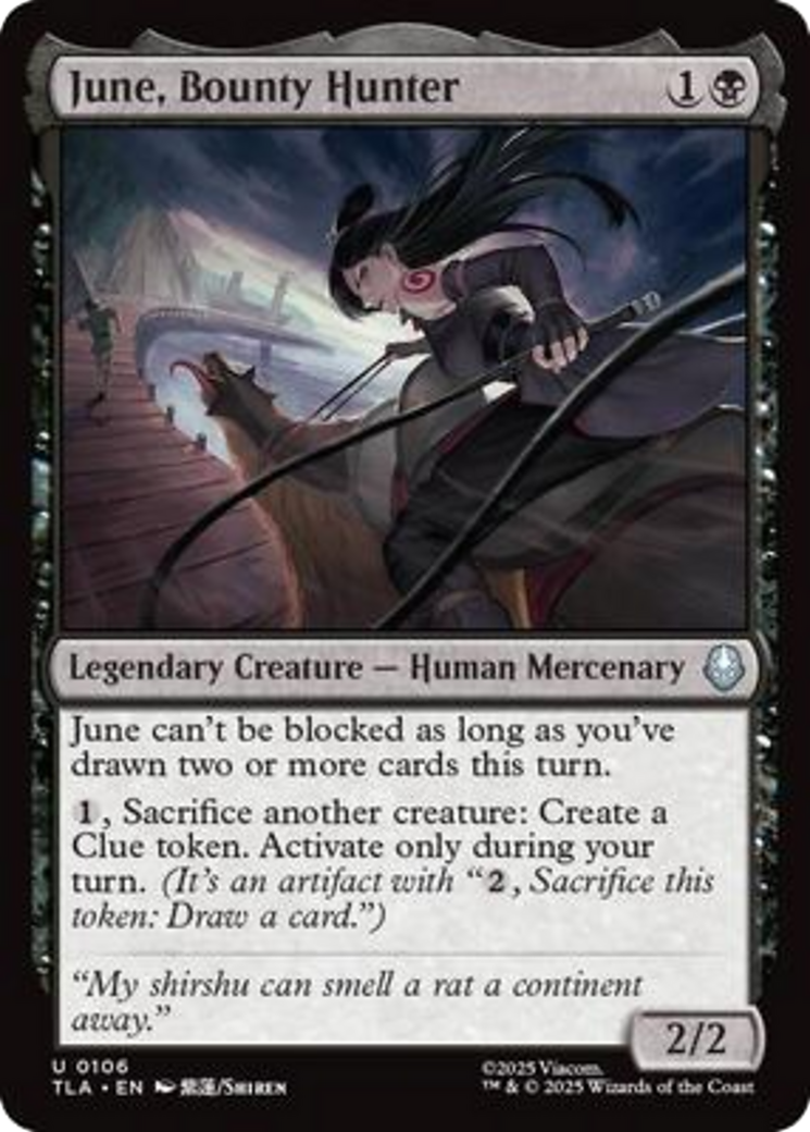 June, Bounty Hunter [Avatar: The Last Airbender] | Good Games North