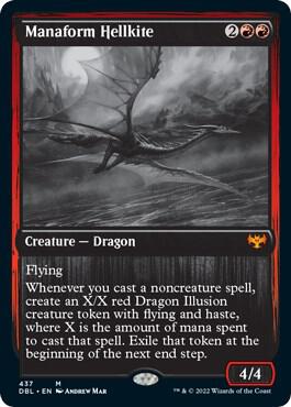 Manaform Hellkite 437/534 (Innistrad: Double Feature)  - Foil | Good Games North