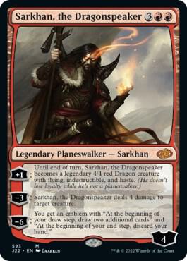 Sarkhan the Dragonspeaker 593 (Jumpstart 2022)  | Good Games North