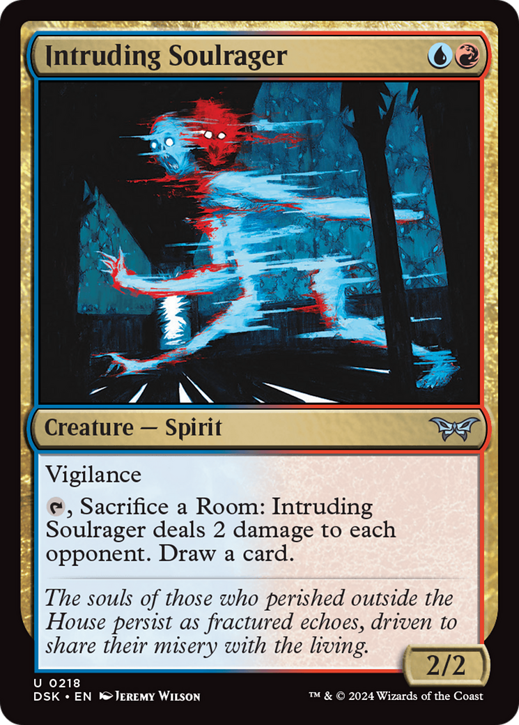 Intruding Soulrager [Duskmourn: House of Horror] | Good Games North
