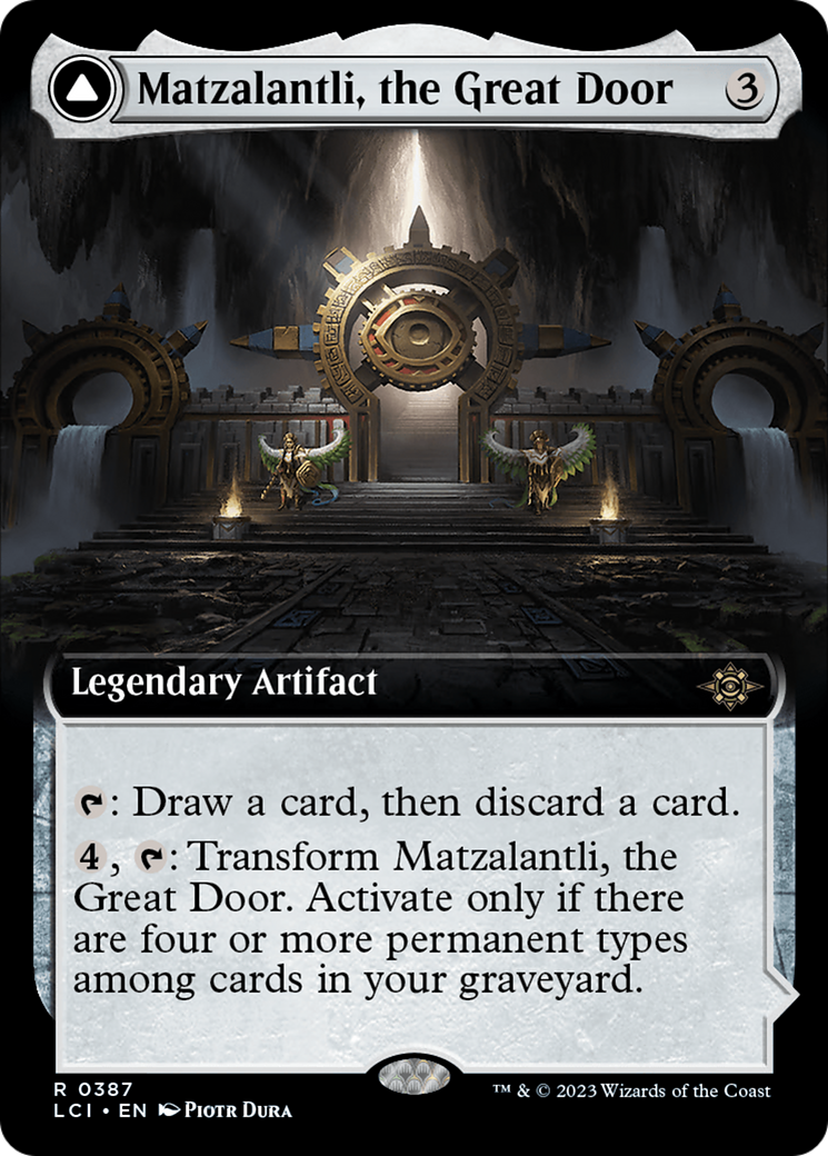 Matzalantli, the Great Door // The Core (Extended Art) [The Lost Caverns of Ixalan] | Good Games North