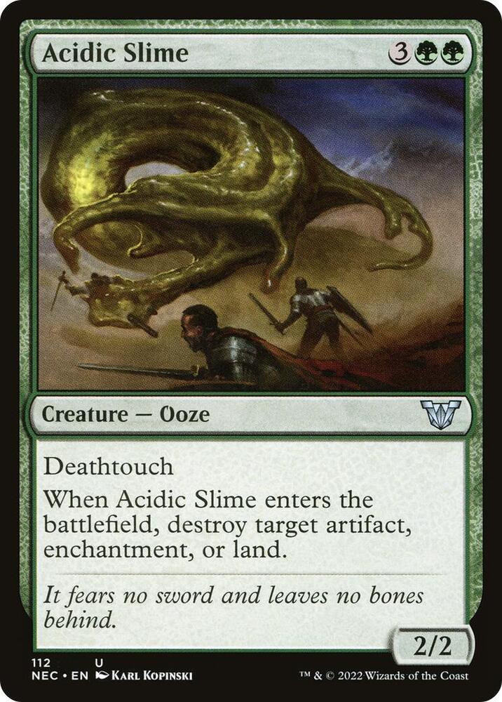 Acidic Slime (Commander: Kamigawa: Neon Dynasty)  | Good Games North