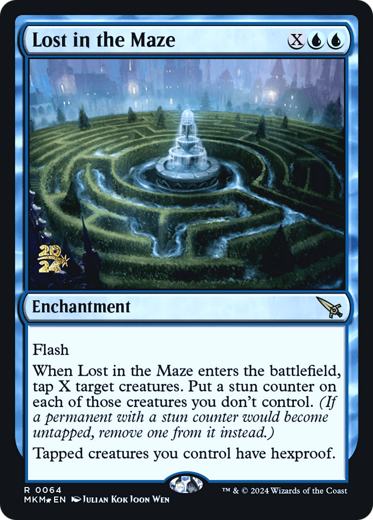 Lost in the Maze [Murders at Karlov Manor Prerelease Promos] | Good Games North