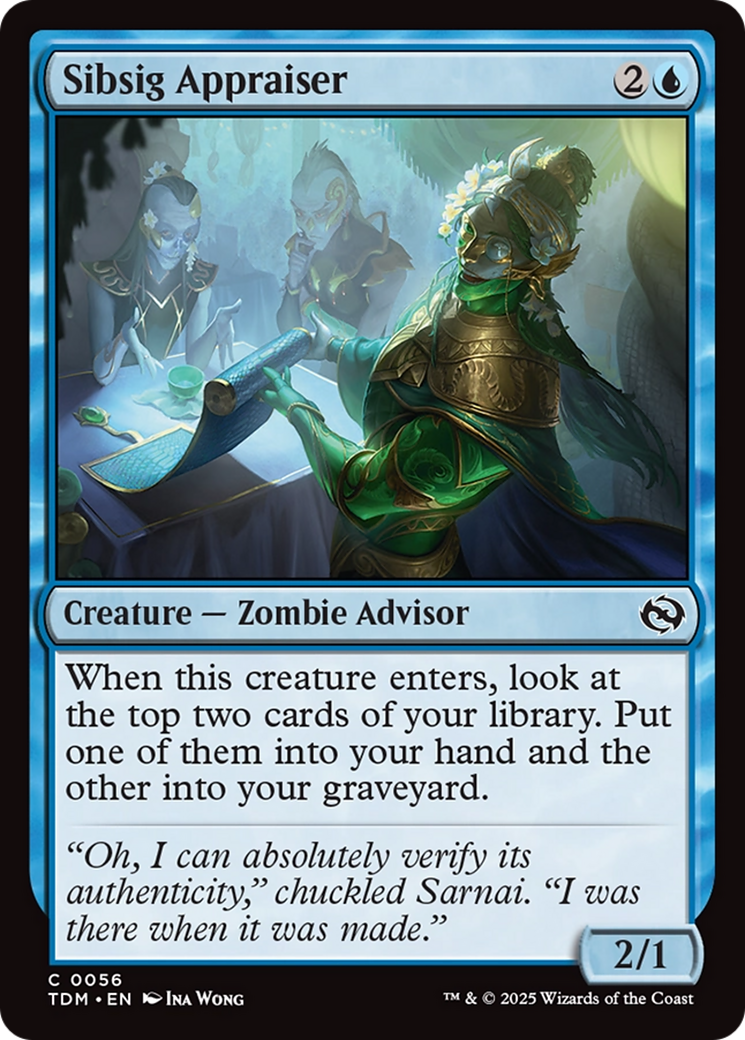 Sibsig Appraiser [Tarkir: Dragonstorm] | Good Games North