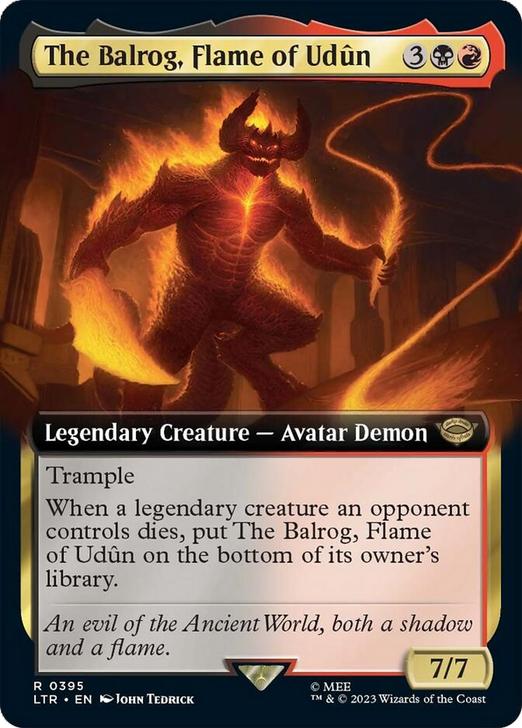 The Balrog, Flame of Udun (Extended Art) [The Lord of the Rings: Tales of Middle-Earth] | Good Games North