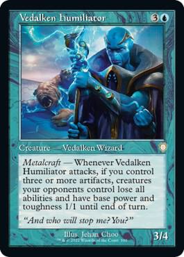 Vedalken Humiliator Retro Frame (Commander: The Brothers' War)  | Good Games North