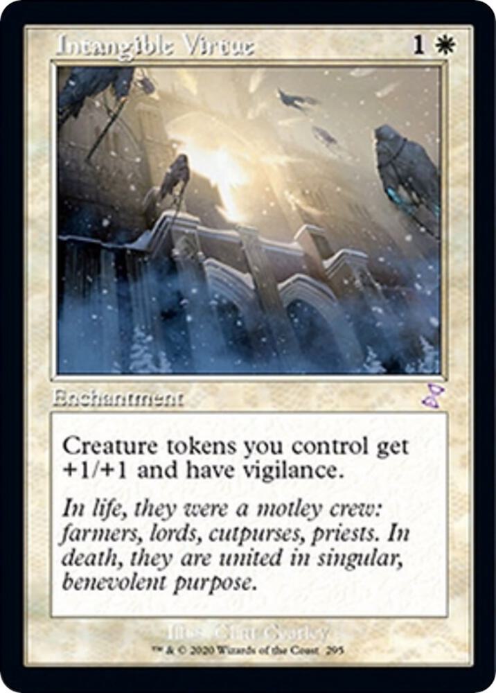 Intangible Virtue 295/289 (Time Spiral: Remastered)  - Foil | Good Games North