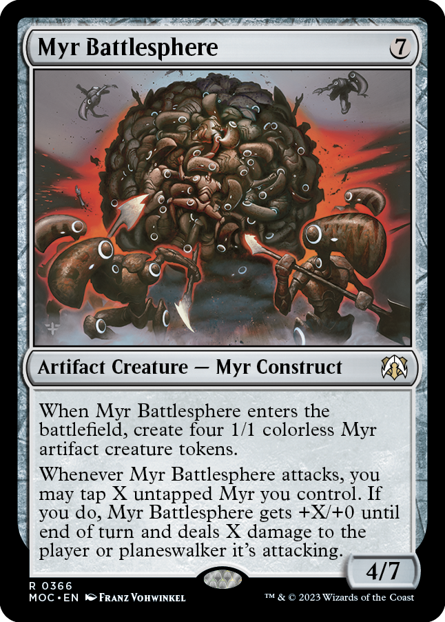 Myr Battlesphere [March of the Machine Commander] | Good Games North