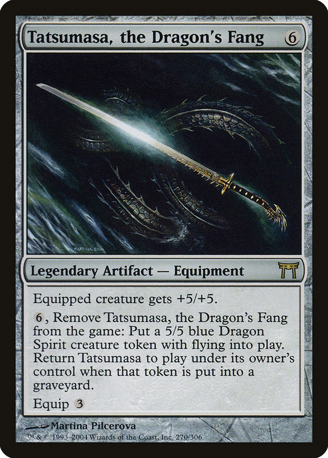Tatsumasa, the Dragon's Fang 270/306 (Champions of Kamigawa)  | Good Games North