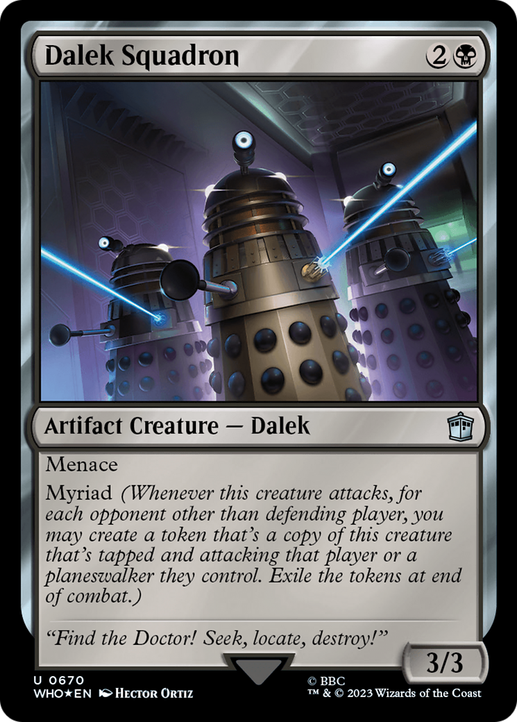 Dalek Squadron (Surge Foil) [Doctor Who] | Good Games North