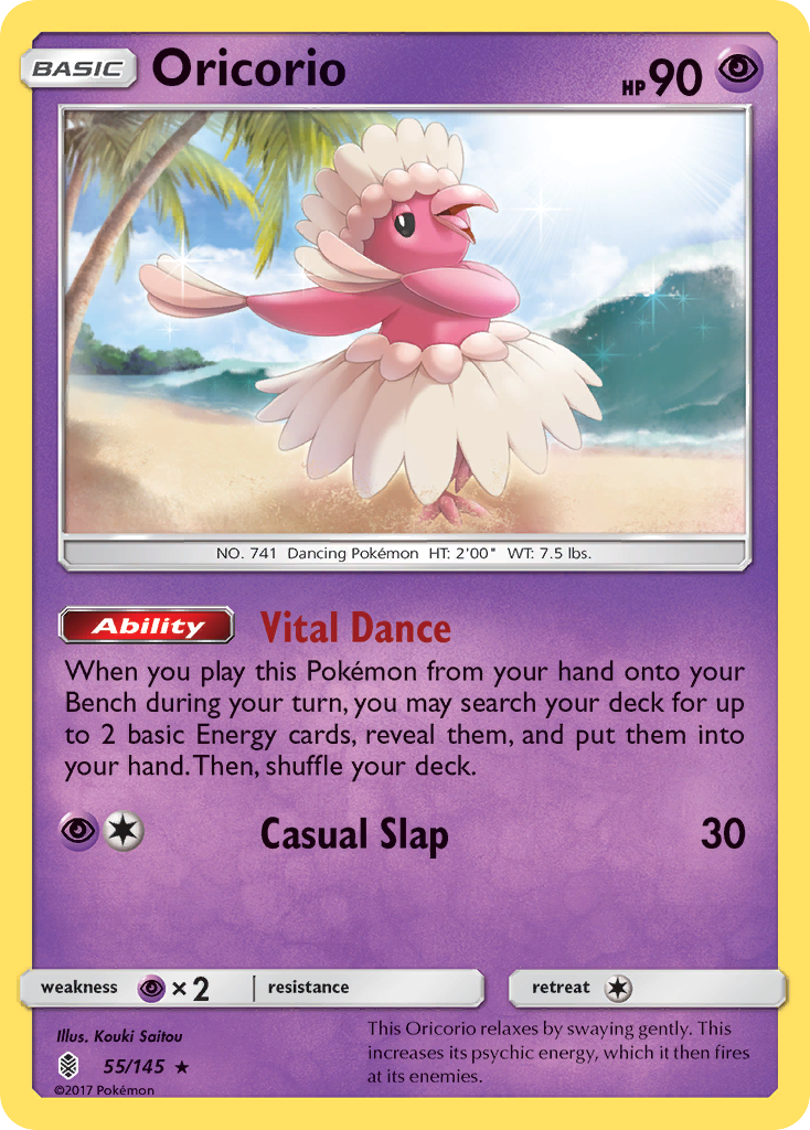 Oricorio (55/145) [Sun & Moon: Guardians Rising] | Good Games North