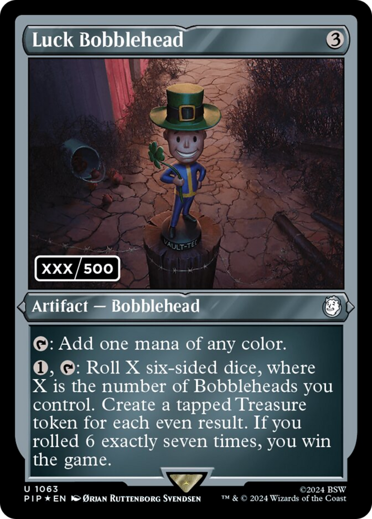 Luck Bobblehead (Serial Numbered) [Fallout] | Good Games North