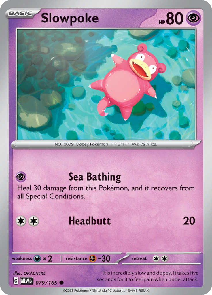 Slowpoke (079/165) [Scarlet & Violet 151] | Good Games North