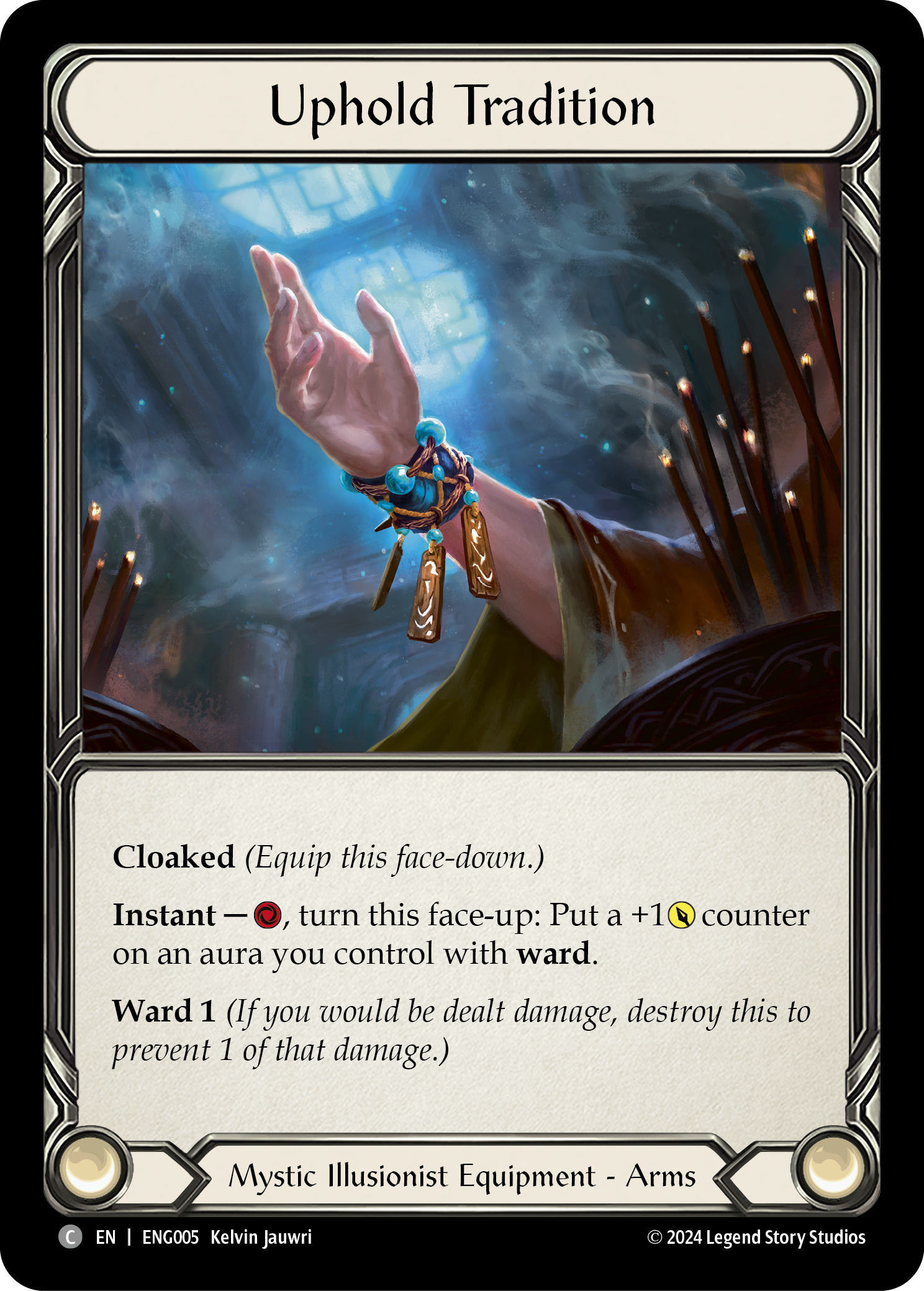 Uphold Tradition [ENG005] (Part the Mistveil Enigma Blitz Deck) | Good Games North
