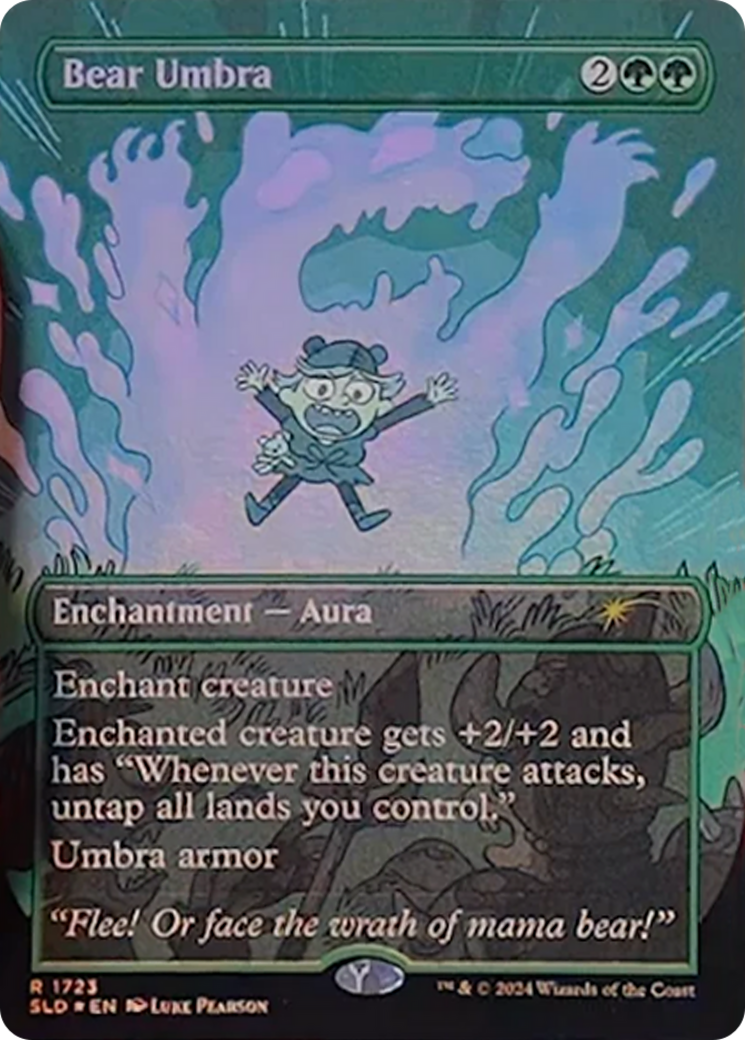 Bear Umbra (Rainbow Foil) [Secret Lair Drop Series] | Good Games North