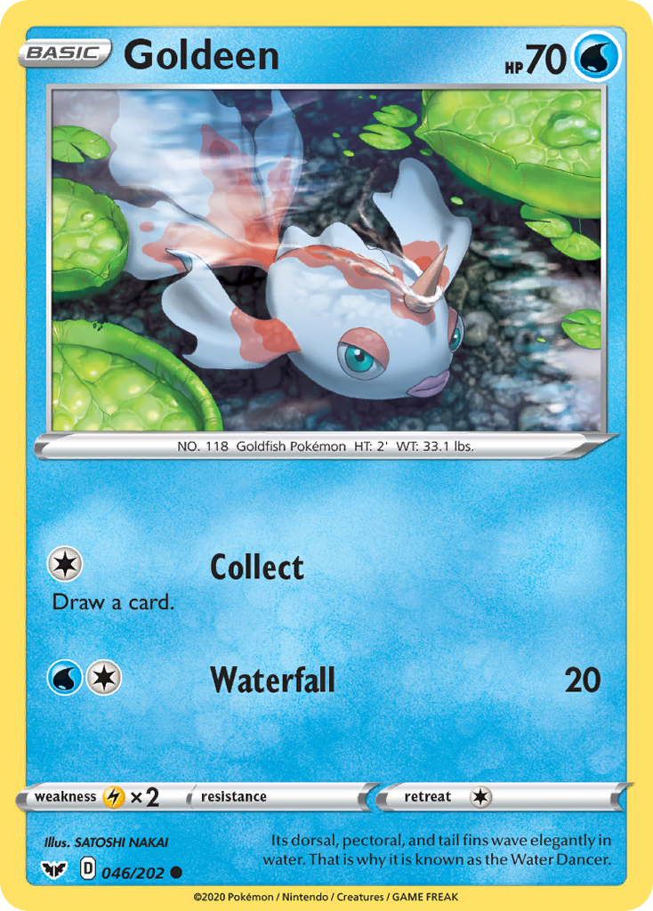 Goldeen (046/202) [Sword & Shield: Base Set] | Good Games North