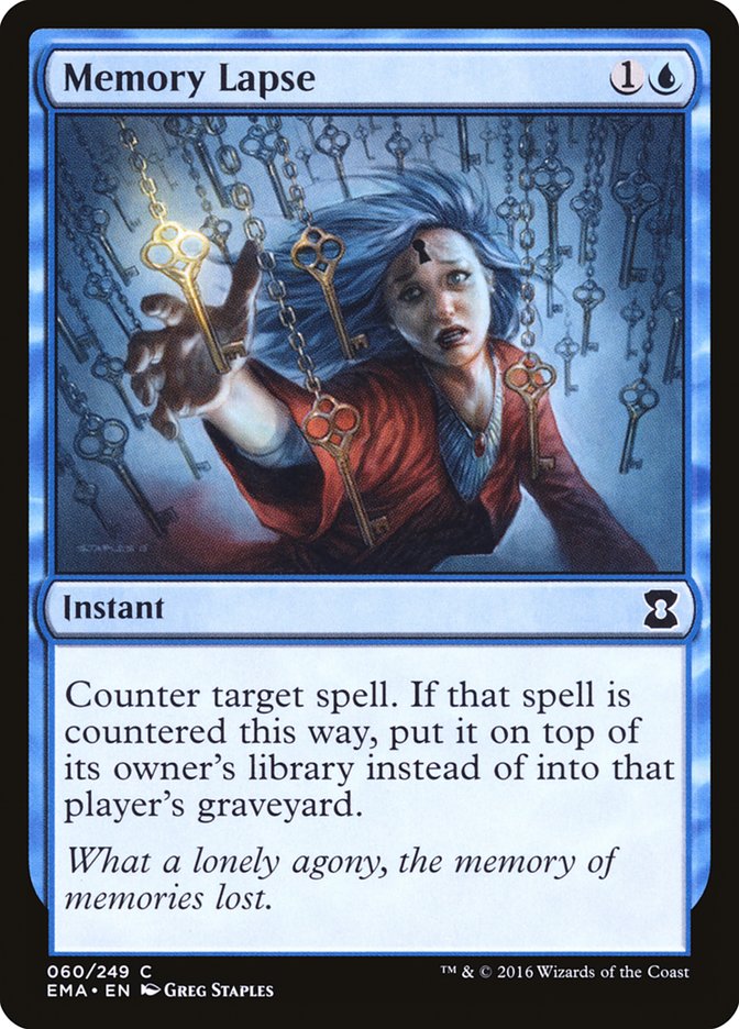 Memory Lapse (Eternal Masters)  | Good Games North