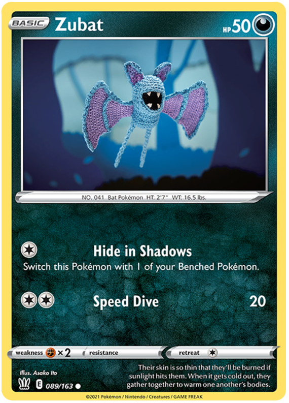 Zubat (089/163) [Sword & Shield: Battle Styles] | Good Games North