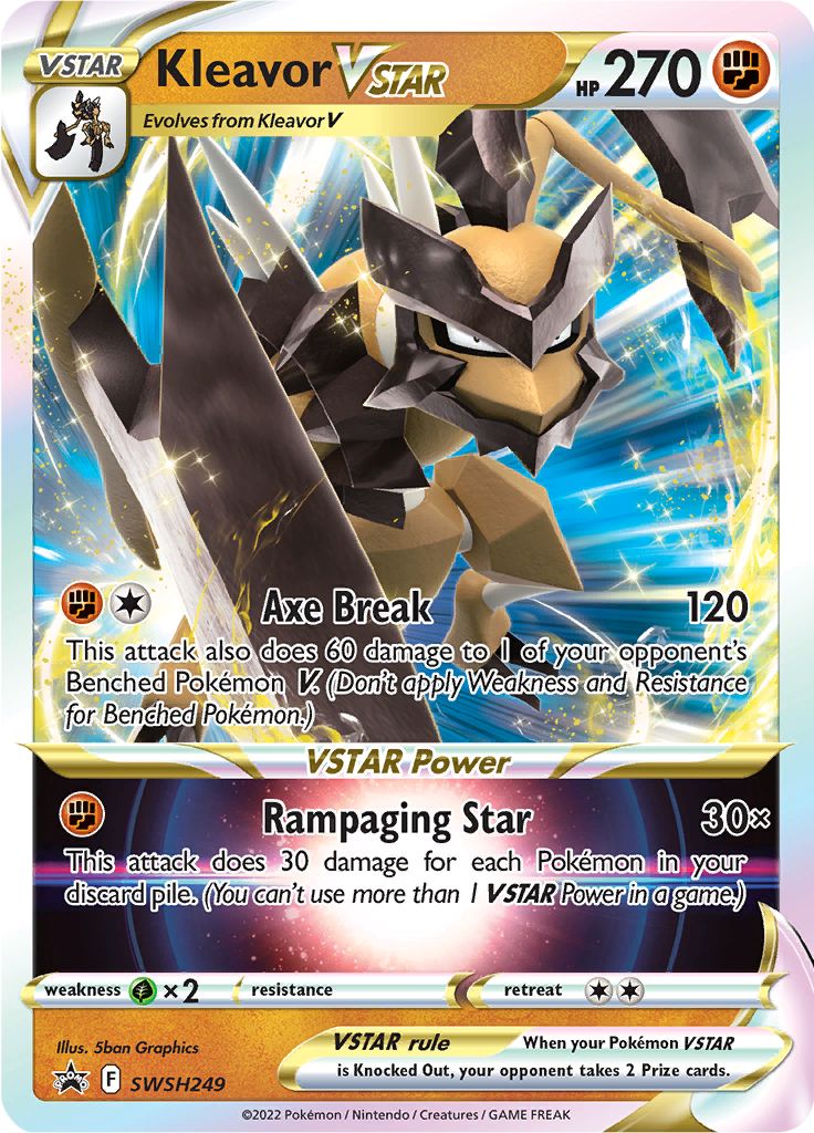 Kleavor VSTAR (SWSH249) (Jumbo Card) [Sword & Shield: Black Star Promos] | Good Games North